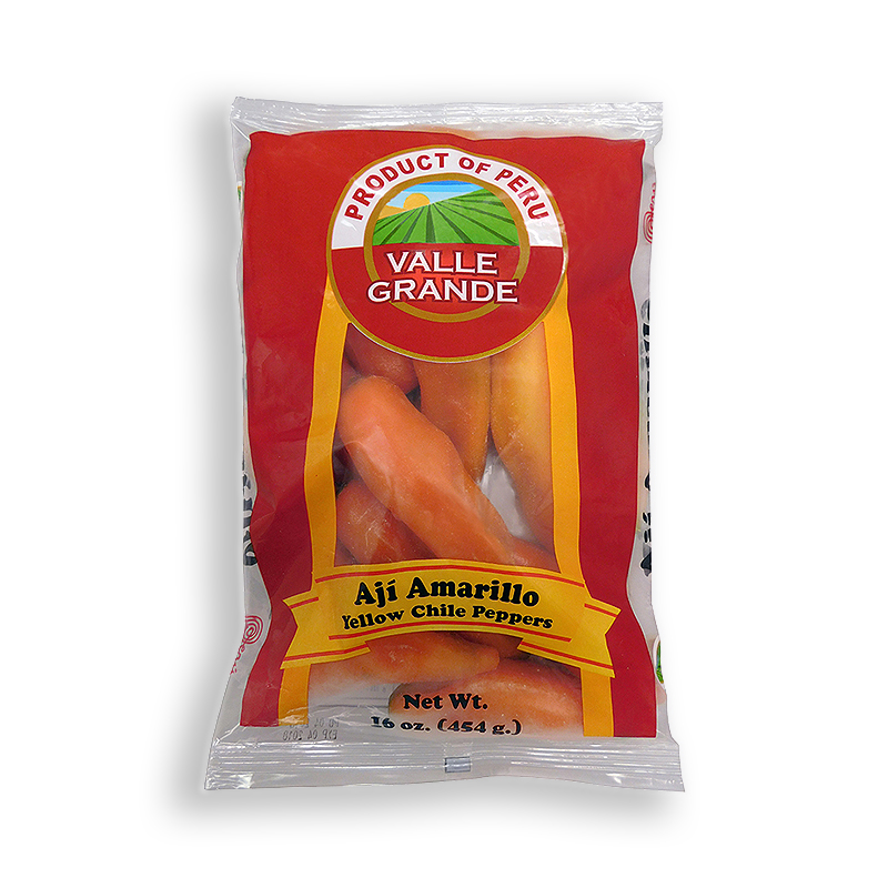 VALLE GRANDE<br />
YELLOW CHILI<br />
12 X 16 oz (454g) 1 lb