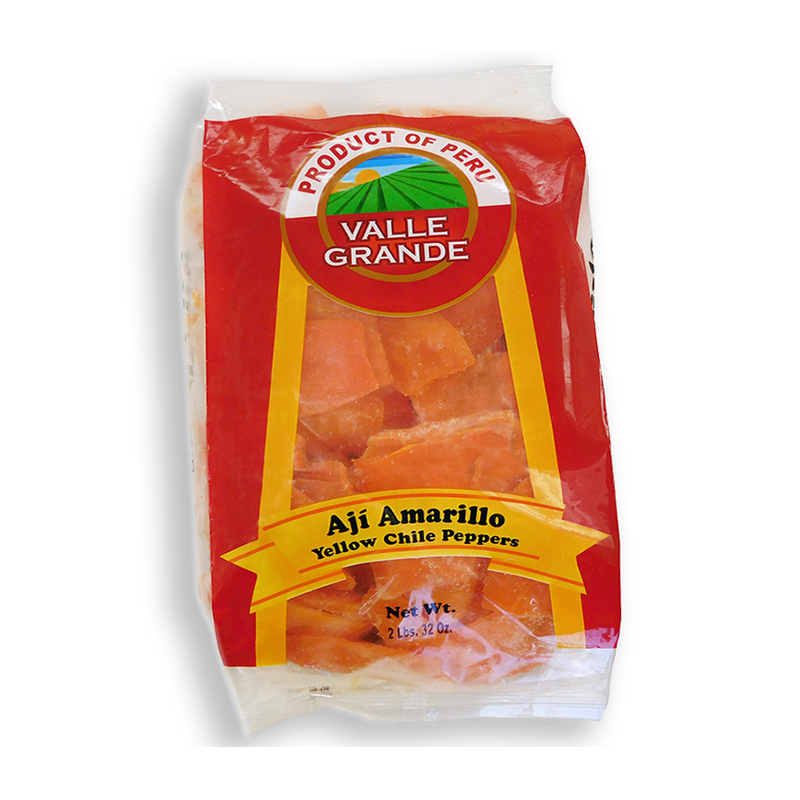 VALLE GRANDE<br />
YELLOW CHILI PEPPER - FAMILY SIZE<br />
8 X 2 lb