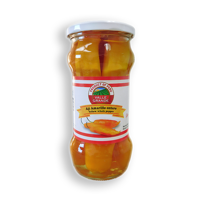 VALLE GRANDE YELLOW<br />
WHOLE PEPPER<br />
12 X 20 oz (567g)
