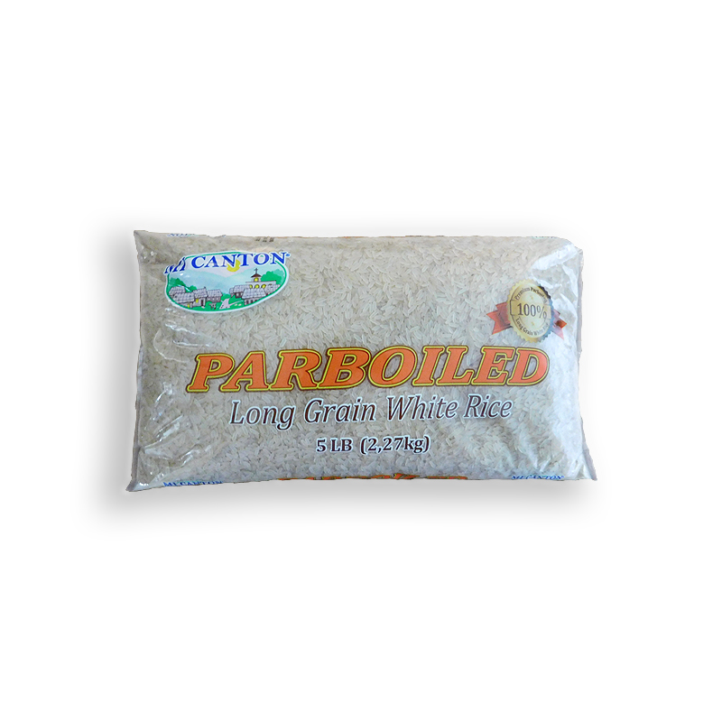 MI CANTON<br />
PARBOILED LONG GRAIN WHITE RICE<br />
12 X 5 lb (2.27kg)