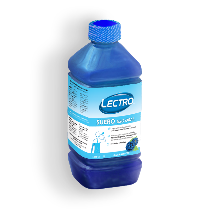 LECTRO<br />
RASPBERRY FLAVOR ELECTROLYTES DRINK<br />
12 X 33.804 FL oz (1000mL)