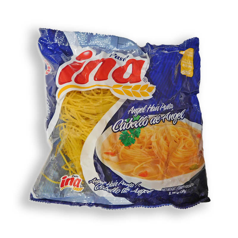 INA<br />
ANGEL’S HAIR PASTA<br />
30 X 5 oz (150g)