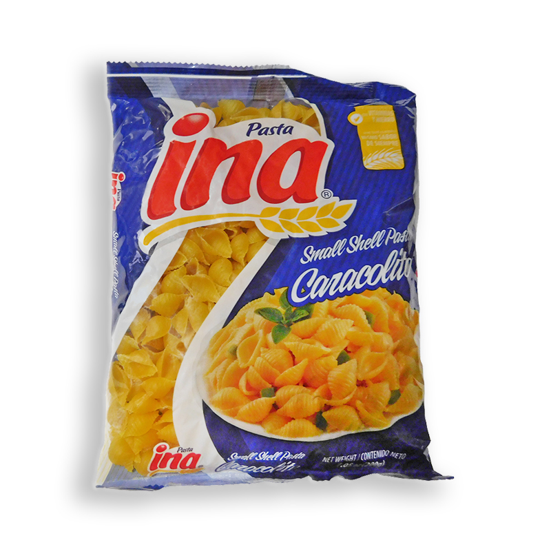 INA<br />
CARACOLITOS PASTA<br />
20 X 7 oz (200g)