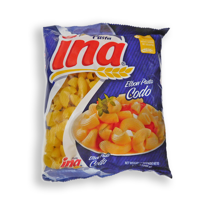 INA<br />
CODO PASTA<br />
20 X 7 oz (200g)