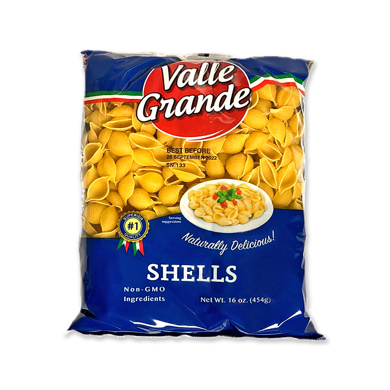 VALLE GRANDE<br />
SHELL<br />
20 X 16 oz (454g)