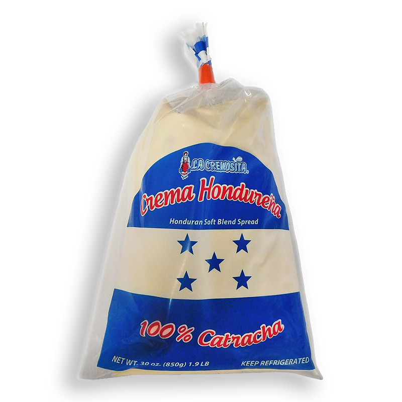 LA CREMOSITA<br />
CREMA CATRACHA - BOLSA<br />
12 X 30 oz (850g)