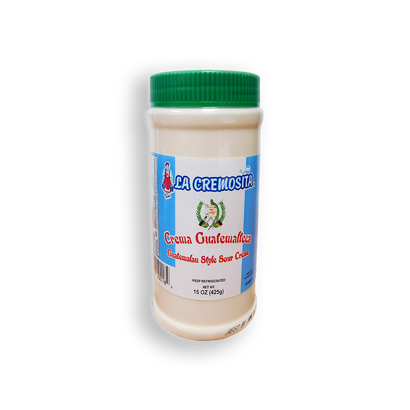 LA CREMOSITA<br />
GUATEMALAN STYLE SOUR CREAM<br />
12 X 15 oz (425g)