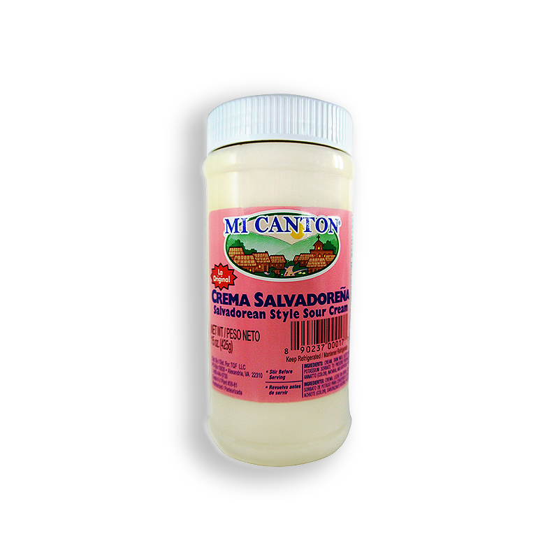 MI CANTON<br />
CREMA SALVADOREÑA<br />
12 X 15 oz (425g)