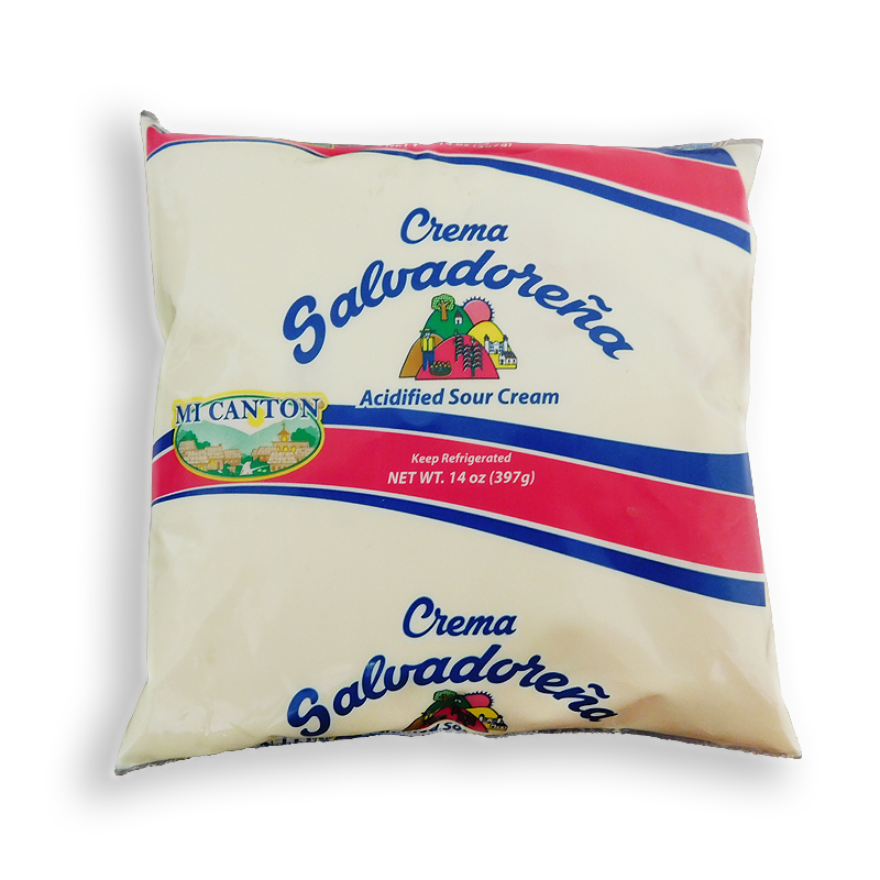 MI CANTON<br />
CREMA SALVADOREÑA - BOLSA<br />
13 X 16 oz (454g)