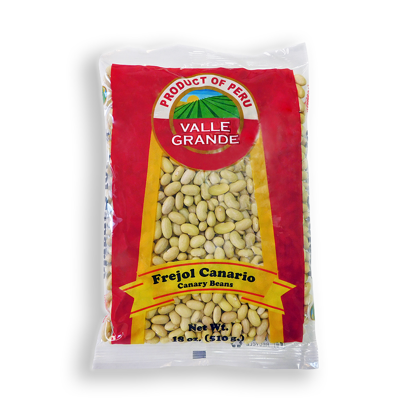 VALLE GRANDE<br />
CANARY BEANS<br />
12 X 18 oz (510g)