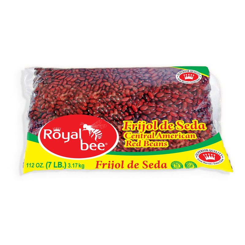 ROYAL BEE<br />
FRIJOL DE SEDA<br />
4 X 7 lb.