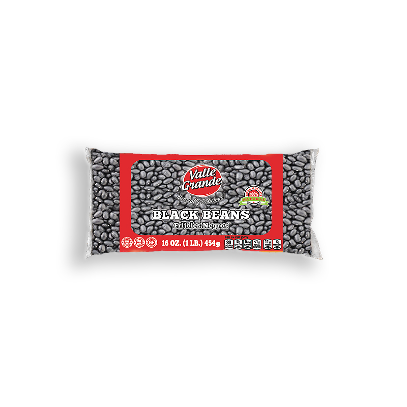 VALLE GRANDE<br />
BLACK BEANS<br />
24 X 16 oz (454g) 1 lb