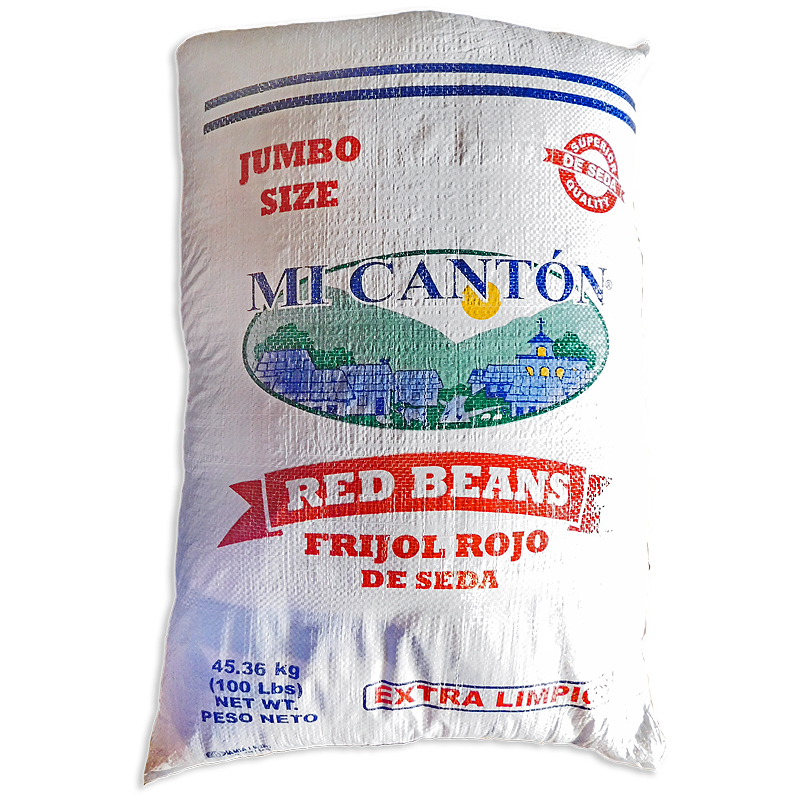 MI CANTON<br />
RED BEANS - BAG<br />
100 lb (45.36kg)