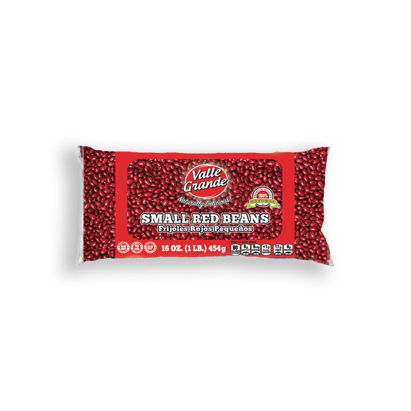 VALLE GRANDE<br />
SMRED BEANS<br />
24 X 16 oz (454g) 1 lb