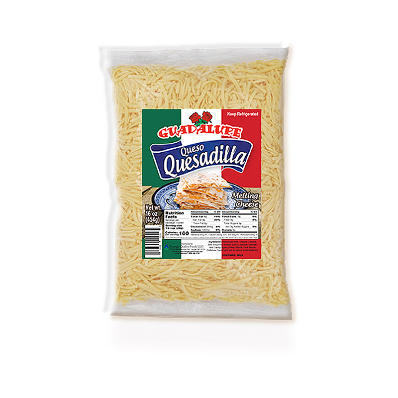 GUADALUPE<br />
MELTING CHEESE<br />
12 x 16 oz. (454g)