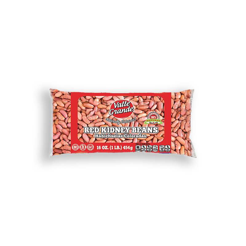 VALLE GRANDE<br />
HABICHUELAS COLORADAS<br />
24 X 16 oz (454g) 1 lb