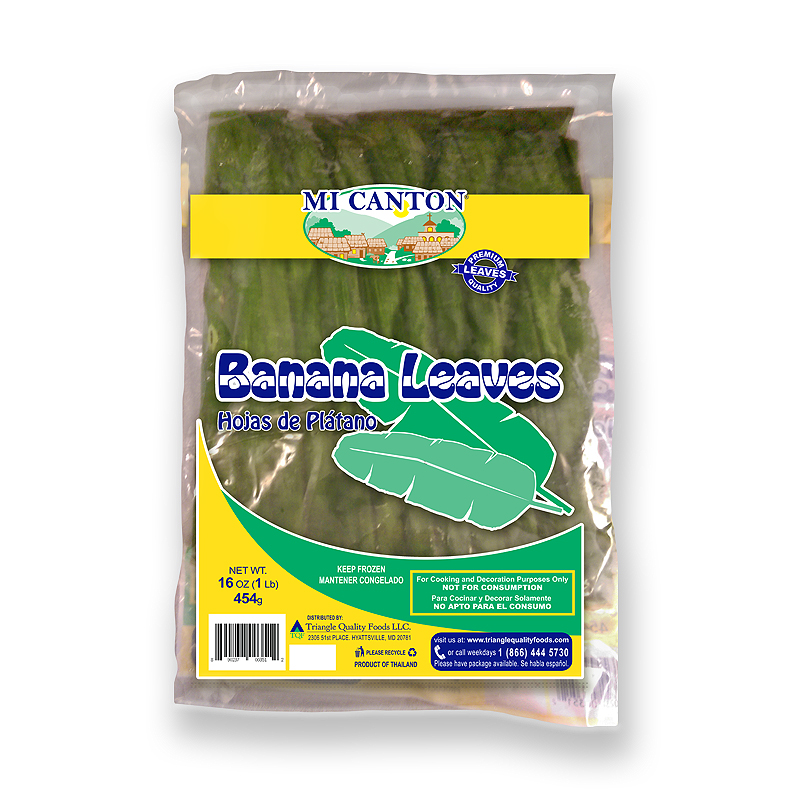 MI CANTON<br />
HOJA DE PLÁTANO (HUERTA)<br />
30 X 16 oz (454g)