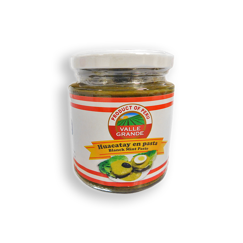 VALLE GRANDE<br />
HUACATAY EN PASTA<br />
12 X 7.5 oz (213g)