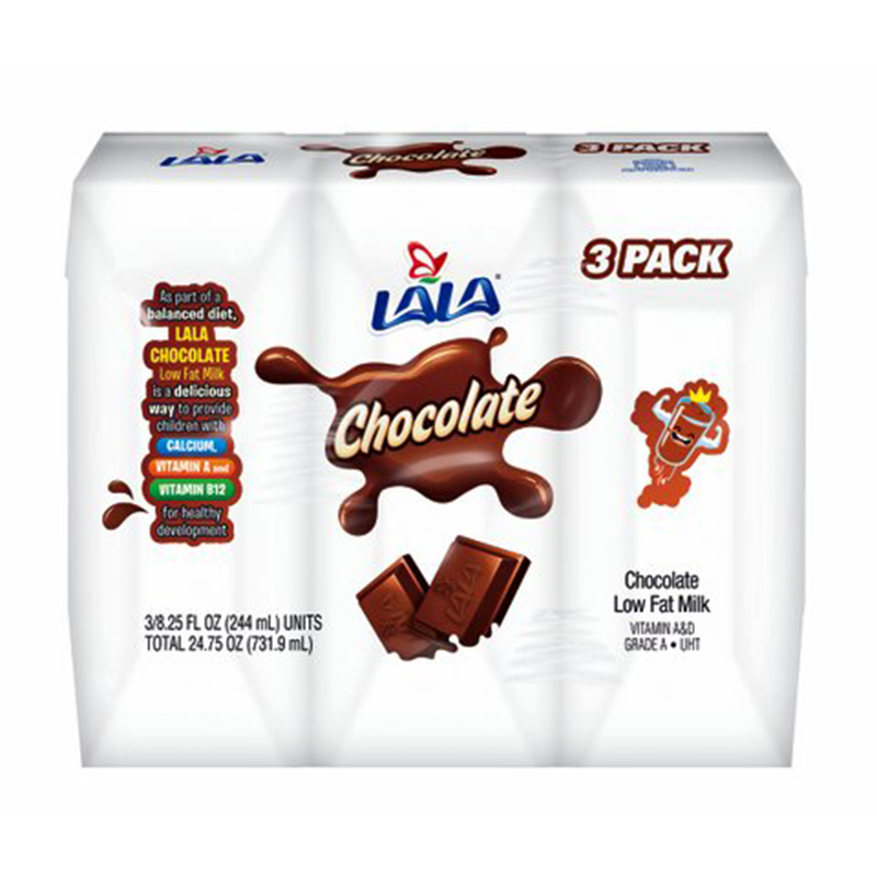 LALA<br />
LECHE SABOR A CHOCOLATE<br />
8 X 3 X 8.25 oz (233g)