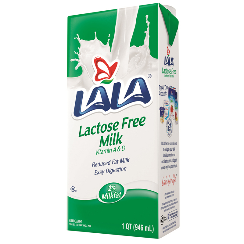 LALA<br />
LECHE DESLACTOSADA 2%<br />
12 X 32 fl.oz. (946mL)