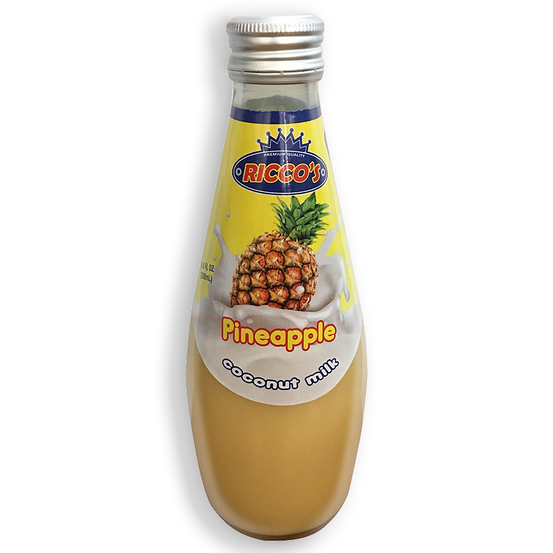 RICCO’S<br />
PINEAPPLE COCONUT MILK<br />
24 X 9.8 FL oz (290mL)