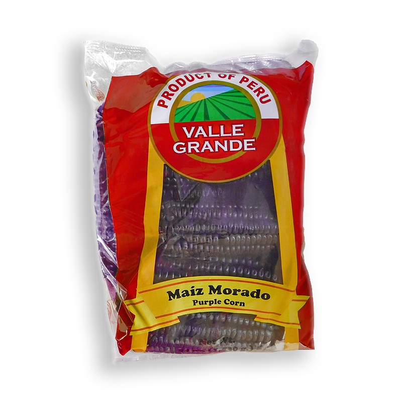 VALLE GRANDE<br />
MAÍZ MORADO  - PACK<br />
6 X 54 oz (1,53kg) 3.37 lb