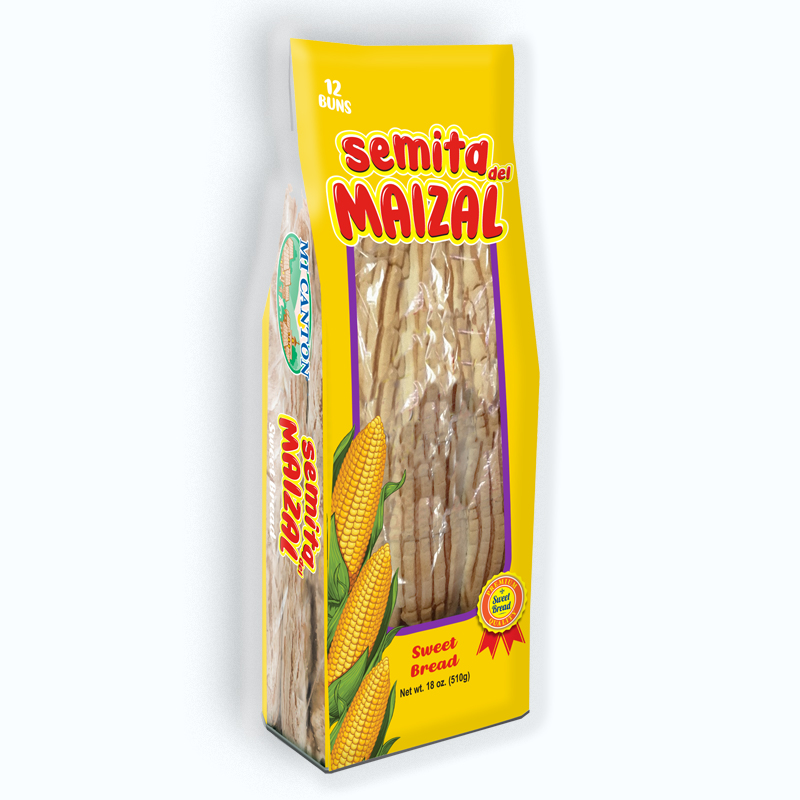 MI CANTON<br />
SEMITA MAZORCA SWEET BREAD<br />
11 X 18 oz (510g)