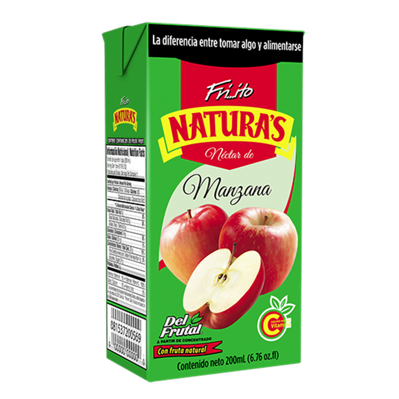 NATURA’S<br />
APPLE NECTAR - TRI PACK<br />
24 X 200 mL