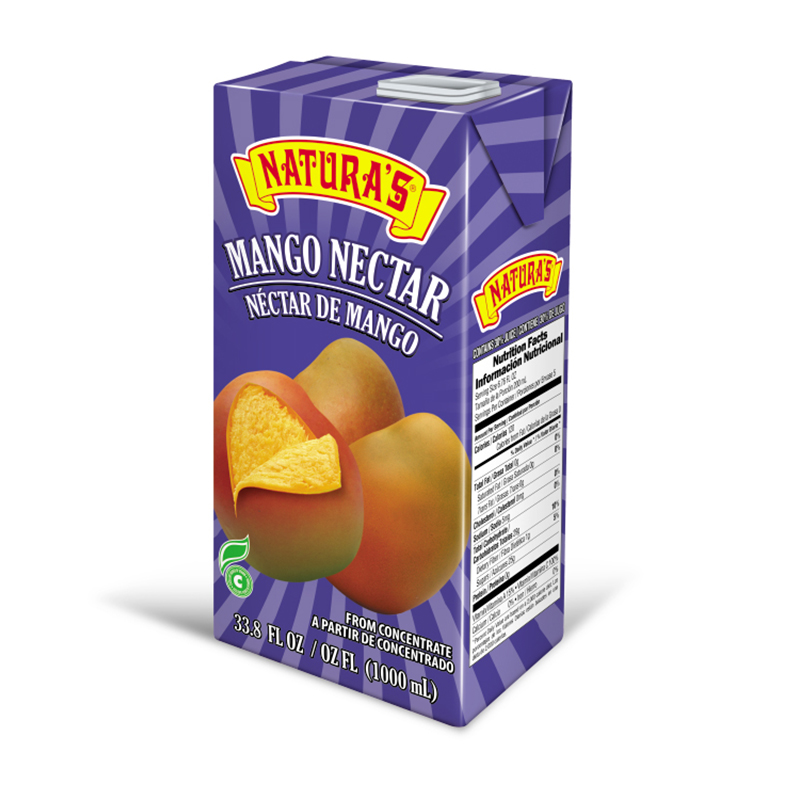 NATURA’S<br />
NATURA’S MANGO NECTAR - LITER<br />
00 X 1000 mL