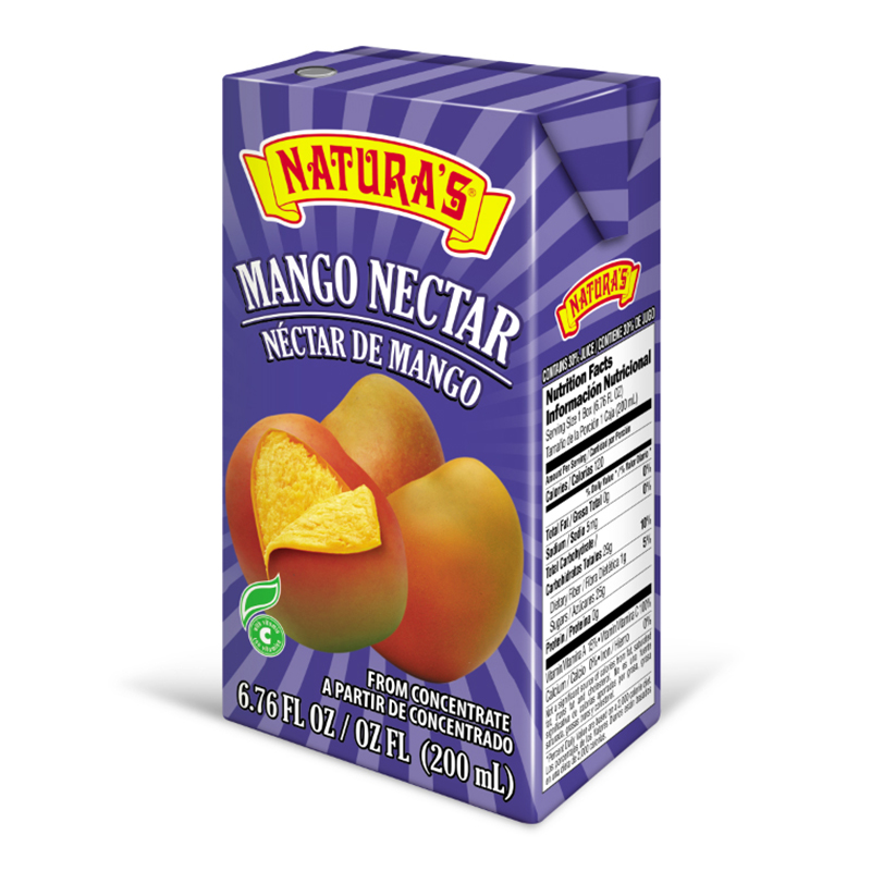 NATURA’S<br />
NÉCTAR DE MANGO - TRI PACK<br />
24 X 200 mL