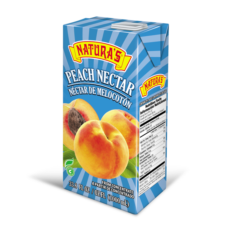 NATURA’S<br />
NÉCTAR DE MELOCOTÓN - LITRO<br />
24 X 1000 mL