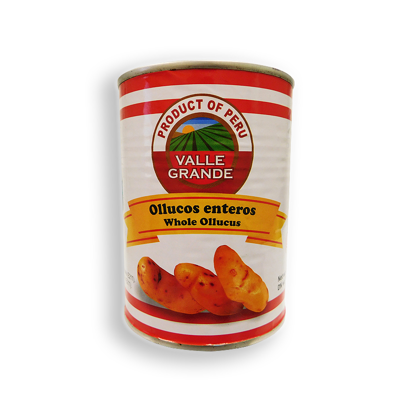 VALLE GRANDE<br />
OLLUCOS ENTEROS EN SALMUERA<br />
24 X 20 oz (567g)