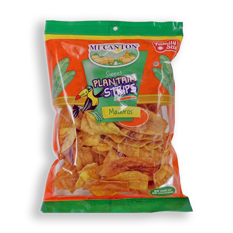 MI CANTON<br />
PLATANITOS LARGOS MADUROS<br />
12 X 6 oz (170g)