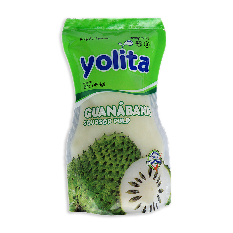 YOLITA<br />
PULPA DE GUANÁBANA<br />
12 X 16 oz (454g)