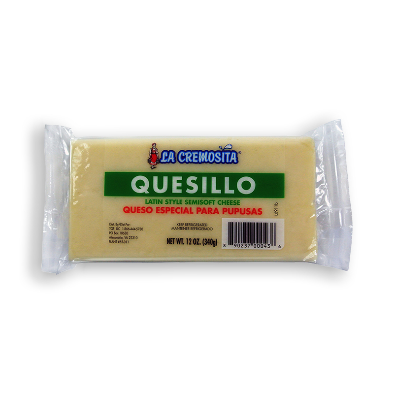 LA CREMOSITA<br />
QUESILLO - QUESO ESPECIAL PARA PUPUSAS<br />
12 X 12 oz (340g)