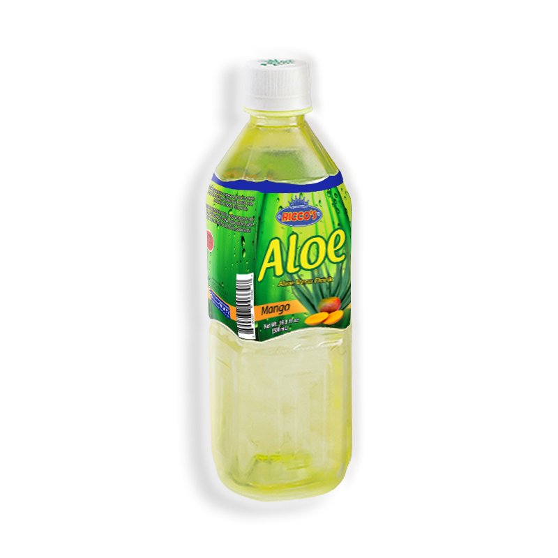 RICCO’S<br />
ALOE MANGO DRINK<br />
24 X 16.9 FL oz (500mL)