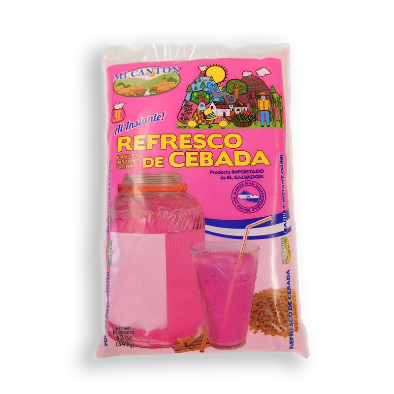 MI CANTON<br />
REFRESCO DE CEBADA INSTANTÁNEA<br />
12 X 12 oz (340g)