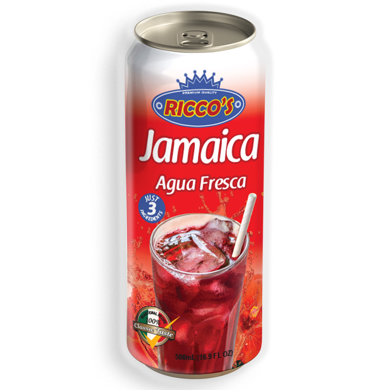 RICCOâS
AGUA FRESCA DE JAMAICA
24 X 16.57 FL oz (490mL)