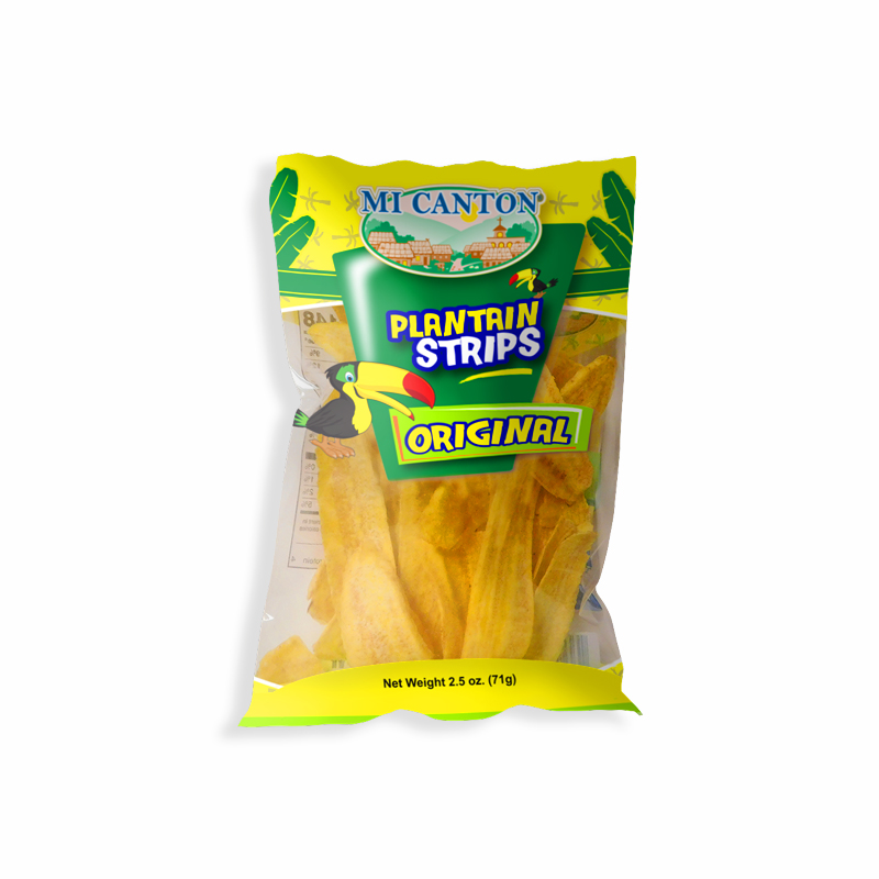 MI CANTON<br />
TAJADAS DE PLÁTANOS SALADOS<br />
24 X 2.5 oz (71g)