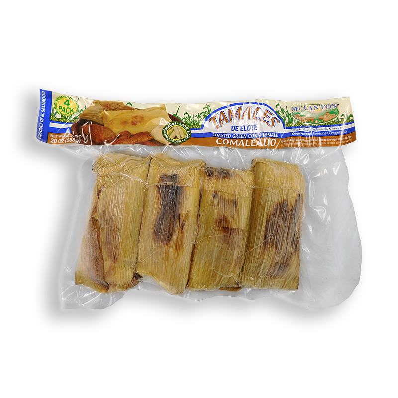 MI CANTON<br />
TAMAL DE ELOTE COMALEADO<br />
12 X 4 x 5 oz