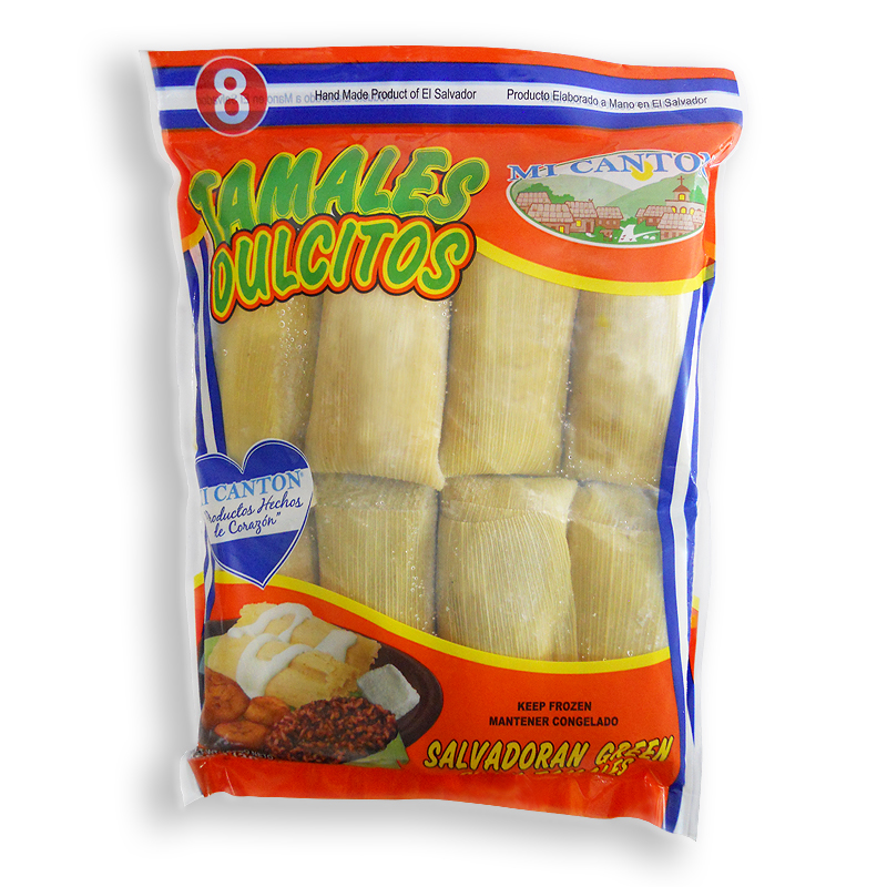 MI CANTON<br />
TAMAL DE ELOTE DULCITO - 8 PACK <br />
18 X 30 oz (850g)