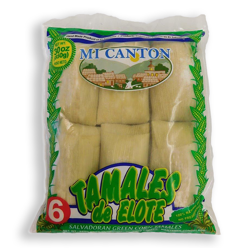 MI CANTON <br />
GREEN CORN TAMALE - 6 PACK <br />
20 X 30 oz (850g)