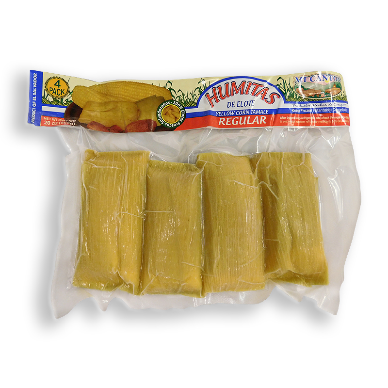 MI CANTON<br />
YELLOW CORN TAMALE<br />
12 X 4 x 5 oz