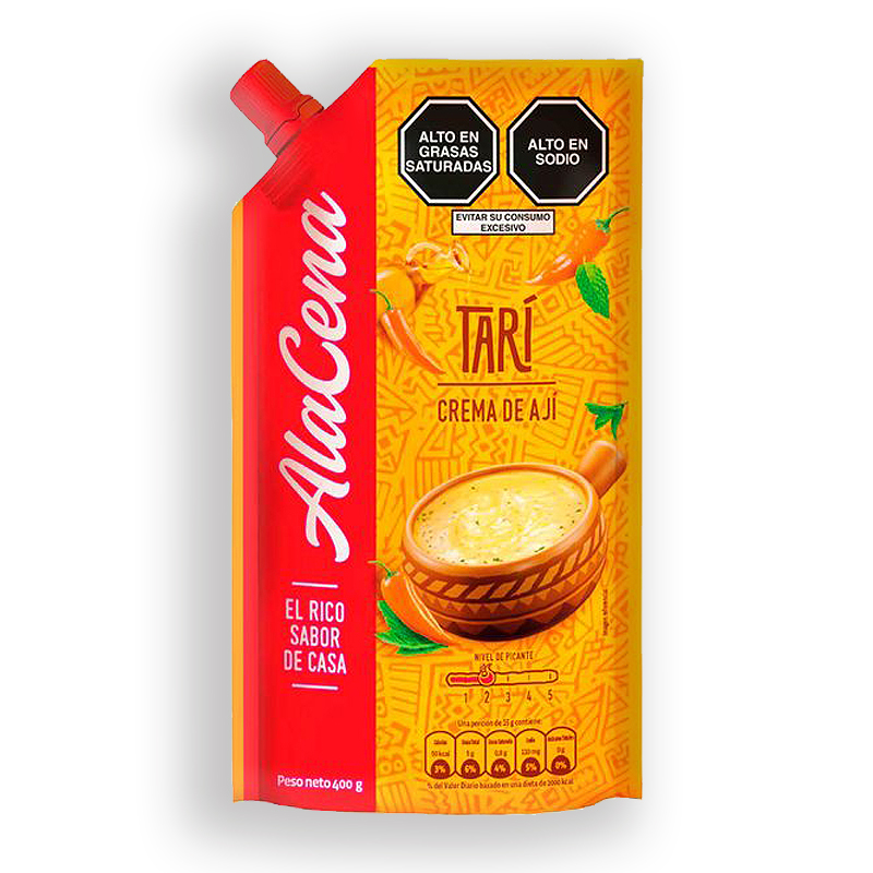 ALACENA<br />
TARÍ - CREMA DE AJÍ<br />
12 X 14 oz (400g)