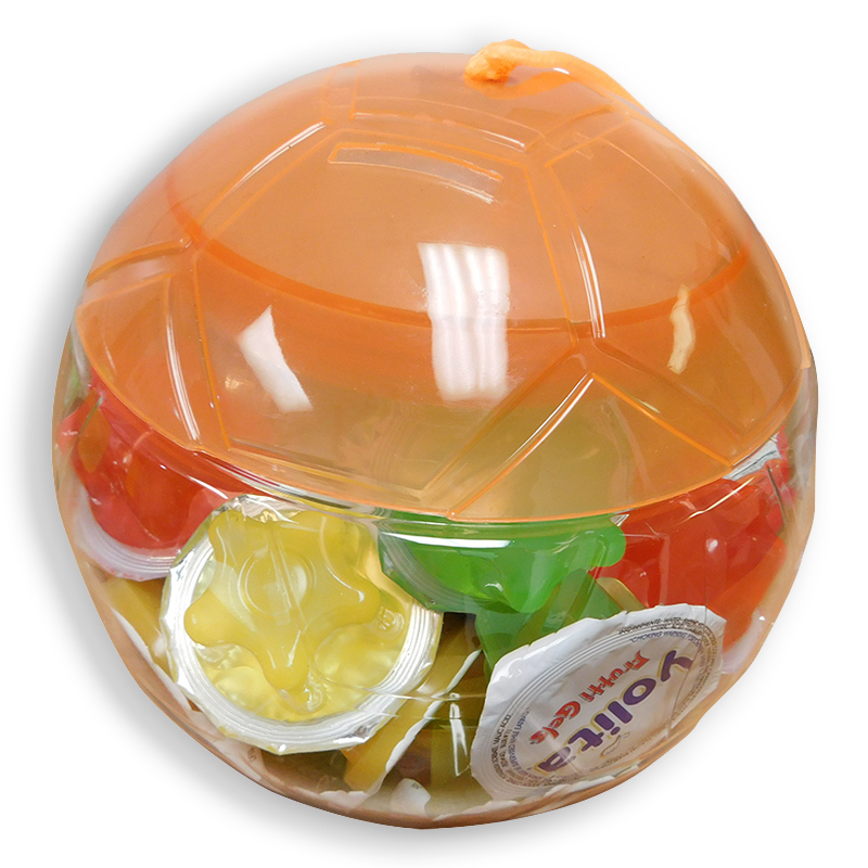 YOLITA<br />
TARRO PELOTA CON FRUTTI GELS<br />
35g X 35 pcs. X 6 Jars