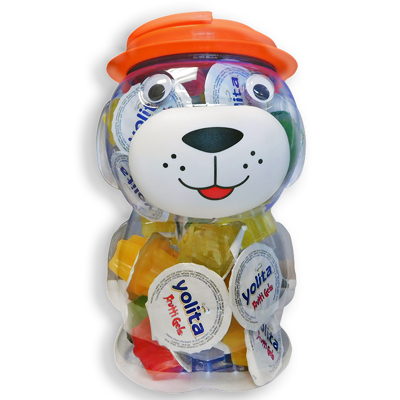 YOLITA<br />
FRUTTI GELS DOG JAR<br />
35g X 35 pcs. X 6 Jars