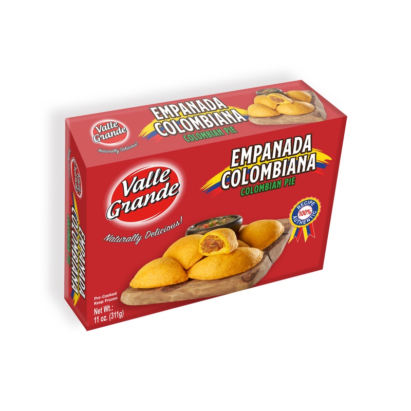 VALLE GRANDE<br />
EMPANADA COLOMBIANA<br />
12 X 11 oz (311g)