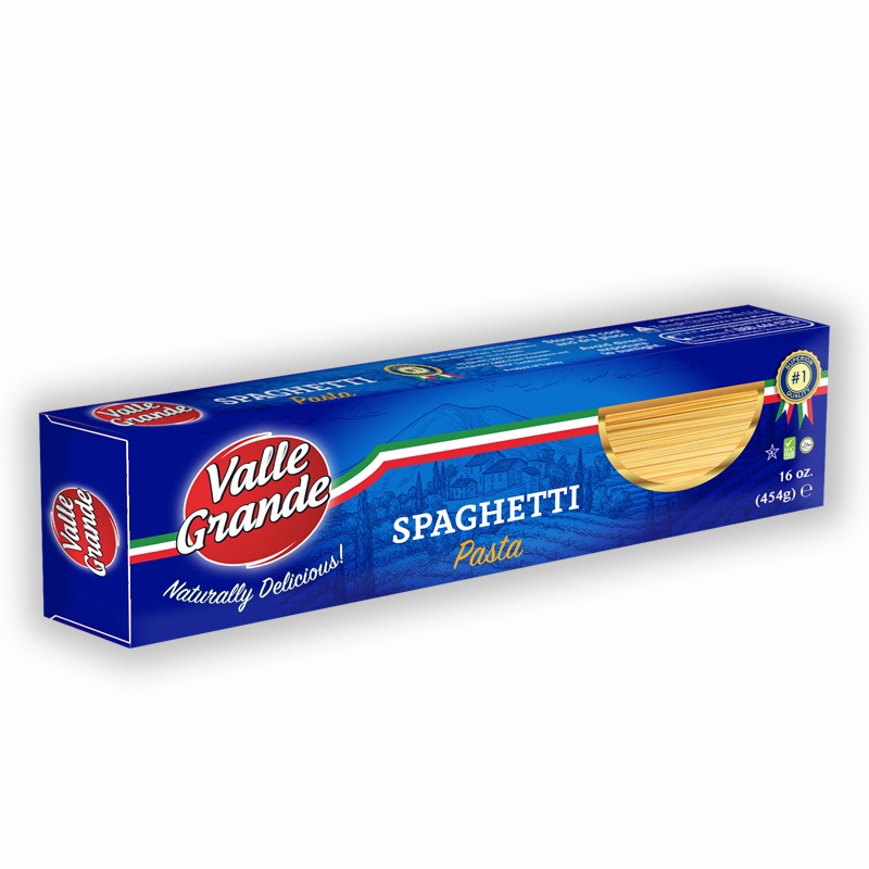 VALLE GRANDE
SPAGHETTI
20 X 16 oz (454g)