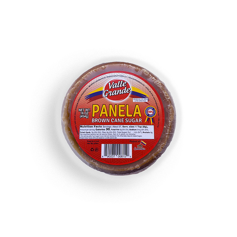 VALLE GRANDE
PANELA REDONDA
24 x 16 oz. (454g)