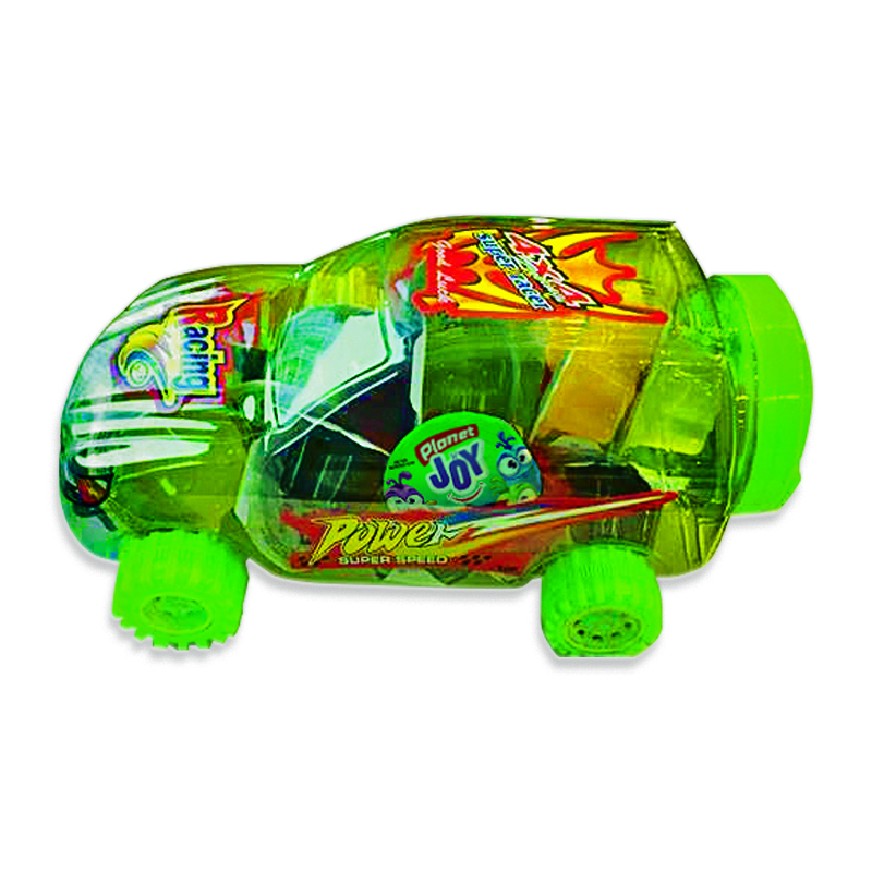 PLANET JOY<br />
FRUTTI GELS RACE CAR JAR<br />
35g X 32 pcs. X 6 Jars